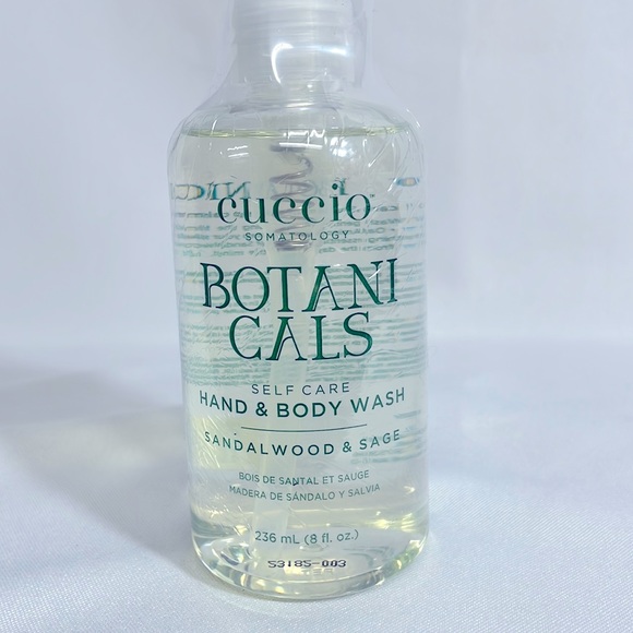 Cuccio Botani Cala hand and body wash Sandalwood and Sage oz - Picture 1 of 2